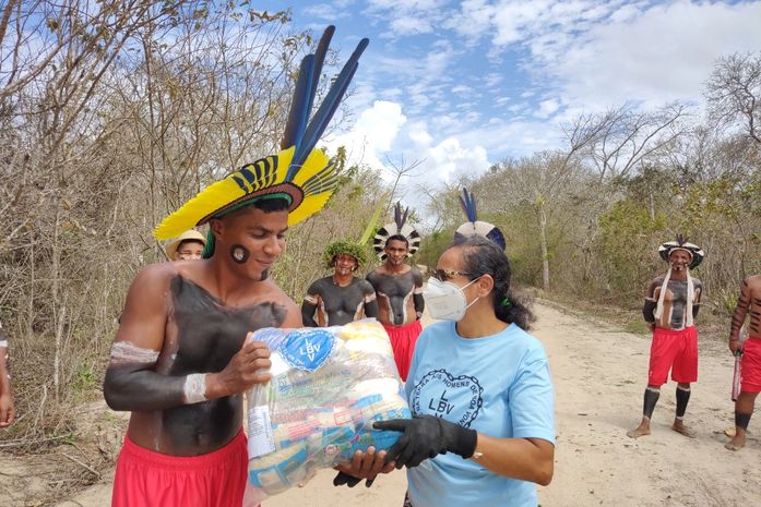 LBV leva Esperança para milhares de famílias em risco alimentar em Alagoas, para um Natal sem fome