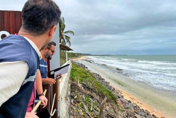 MPF realiza inspeção na Praia de Pontal de Coruripe para discutir compensação por danos ambientais
