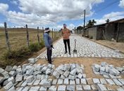 Prefeitura de Anadia avança com obras de pavimentação no Povoado Tapera