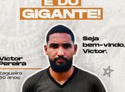 ASA anuncia a contratação do Zagueiro Victor Pereira