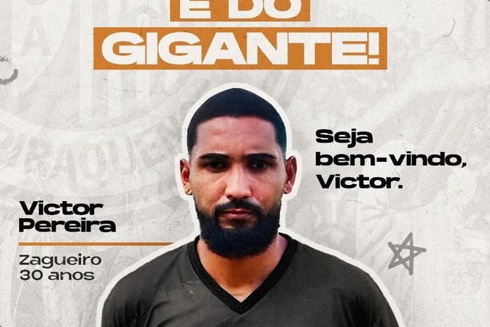 ASA anuncia a contratação do Zagueiro Victor Pereira