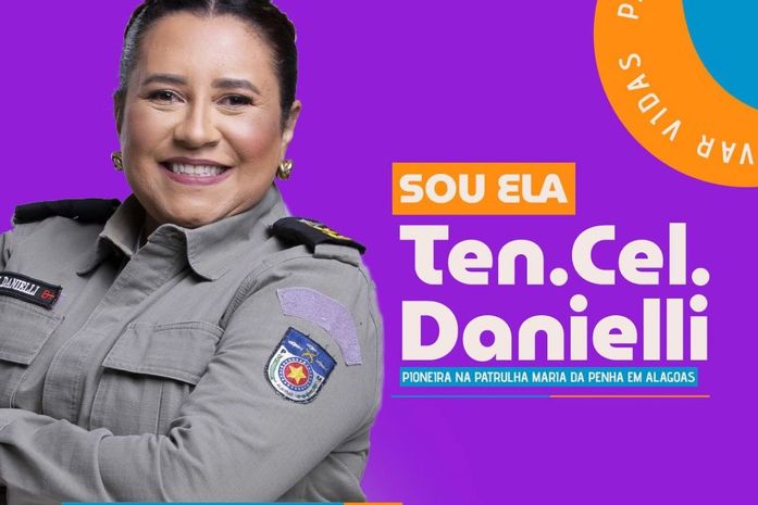 Tenente Coronel Danielli salvou mais de 6.000 mulheres nos últimos 6 anos