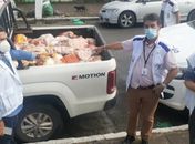 Mais de 24 toneladas de alimentos já foram recolhidos desde fevereiro