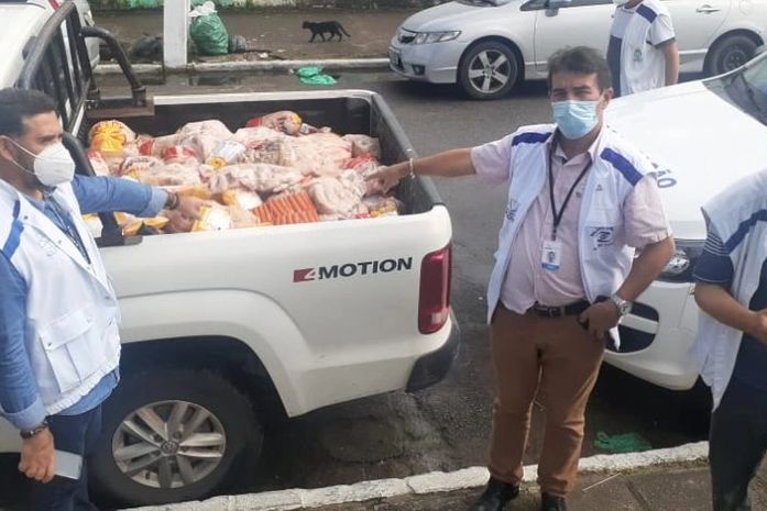 Mais de 24 toneladas de alimentos já foram recolhidos desde fevereiro