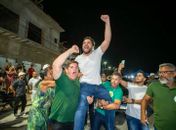 Com a maior votação da história do município e a 3ª maior de Alagoas, Lucas Santos é reeleito prefeito de Traipu