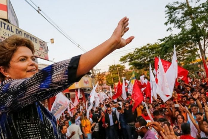 Dilma em 2014, no Piauí. Caixa 2?