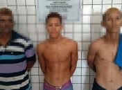 Trio é preso por tráfico de drogas e formação de quadrilha