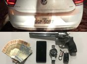 Com mandado de prisão em aberto, suposto membro do PCC é preso com carro adulterado