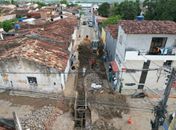 Obra de esgotamento sanitário vai melhorar qualidade de vida de moradores da parte baixa de Penedo