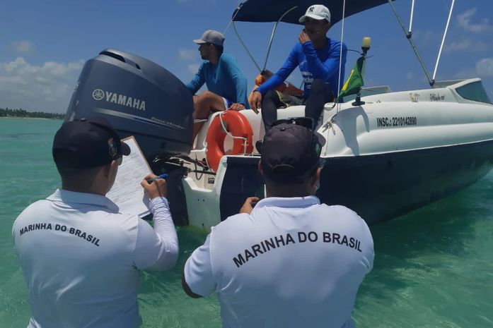 Operação Verão: Marinha do Brasil intensifica ações de fiscalização no tráfego aquaviário no mar, rios e lagoas 