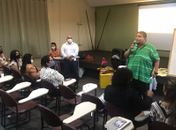 Prefeito George Clemente dá boas vindas aos servidores do apoio escolar