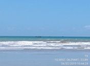Barcos pescando próximo a costa foram flagrados pelo Biota.
