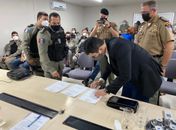 SSP e 1º Batalhão doam à escola e ONG equipamentos de som apreendidos em operações no Vergel do Lago