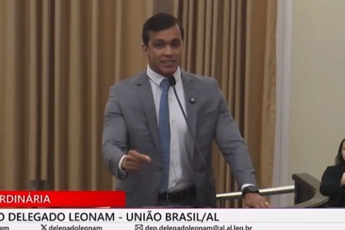 Deputado Delegado Leonam cobra prisão de influenciador Babau Guimarães por agressão a companheira