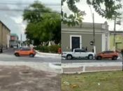 Vídeo: motorista embriagado é preso após colidir com carros e ser agredido por populares no Jaraguá
