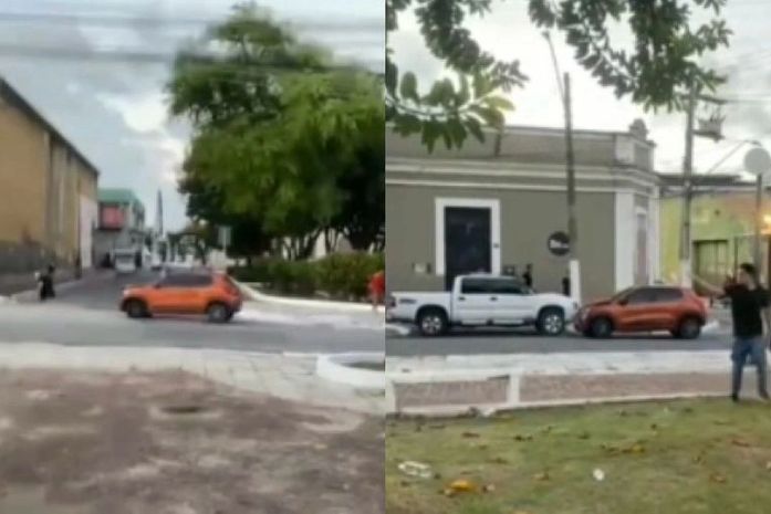 Vídeo: motorista embriagado é preso após colidir com carros e ser agredido por populares no Jaraguá