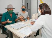 Um dos atendimentos prestados nas unidades durante o horário noturno são as consultas médicas. 