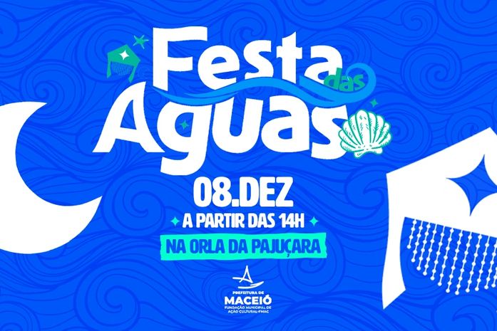 Festa das Águas celebra tradição, fé e cultura afro na orla da Pajuçara