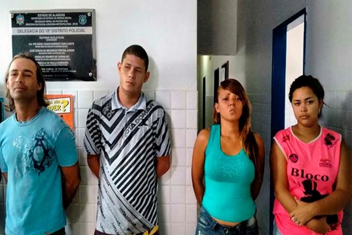 Quatro pessoas são presas em operação na Barra de São Miguel