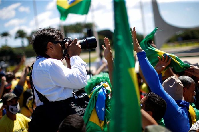 Ministros do STF e entidades repudiam agressão sofrida por fotógrafo