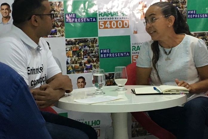 Ramalho e Heloísa, em live sobre políticas públicas na saúde e segurança