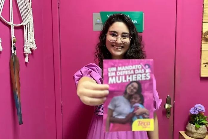 Com autoria de Teca Nelma, campanha ‘Agosto Lilás’ é lei em Maceió