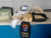 Polícia Militar apreendeu 6,5kg de crack no Tabuleiro 