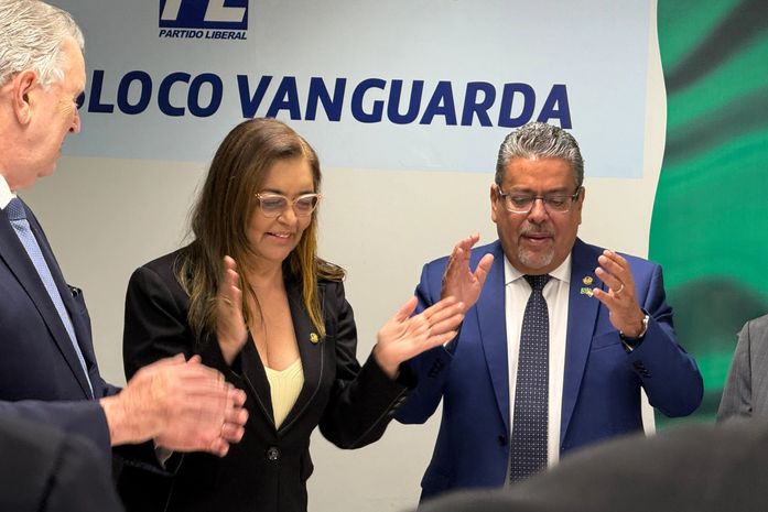 Senadora Dra. Eudócia comemora aniversário com integrantes do Bloco Parlamentar Vanguarda no Senado Federal