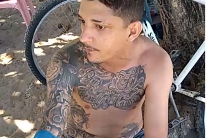 Vítima teria sido filmada minutos antes de ser executada