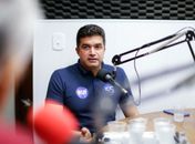 "Eu não sei quem estará comigo, mas tenho convicção de que terá segundo turno", diz Rui durante entrevista em Palmeira dos Índios