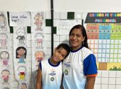 'Nunca é tarde': escola municipal se torna espaço de transformação para adultos que voltam a estudar, junto com os filhos e netos