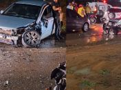Colisão entre dois carros na AL-115 deixa quatro feridos; criança está entre as vítimas