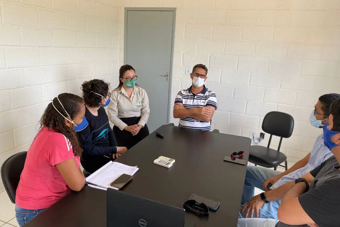 Técnicos da HIDROBR visitam Central de Tratamento de Resíduos Sólidos em Craíbas