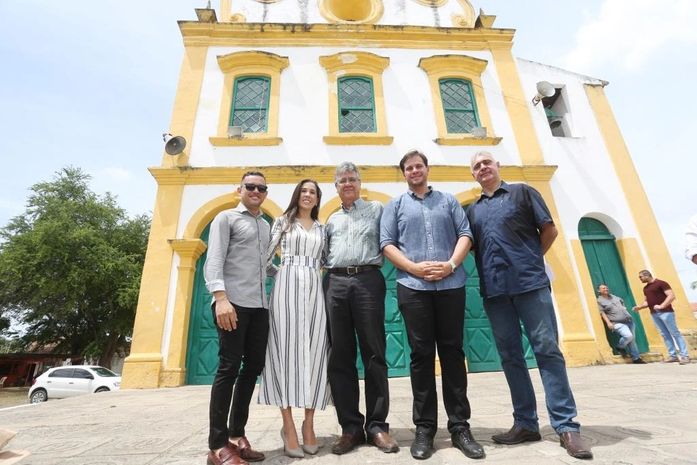 Junto ao IPHAN, prefeito Cacau autoriza início imediato da obra de requalificação do Largo de Taperaguá