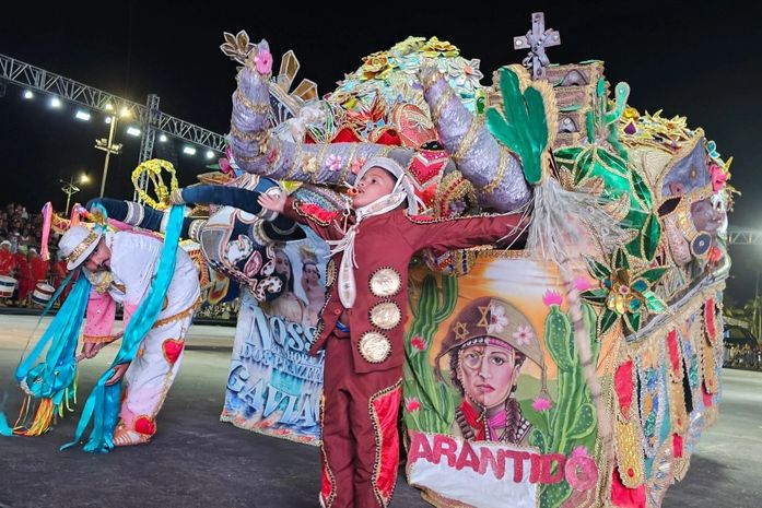 Primeira noite do 31º Festival Municipal de Bumba Meu Boi celebra cultura e tradição em Jaraguá