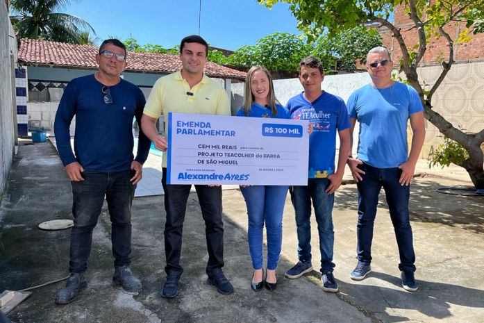 Deputado Alexandre Ayres destina R$ 100 mil para Projeto TEAcolher, na Barra de São Miguel; recurso será usado para tratamento de crianças e jovens autistas