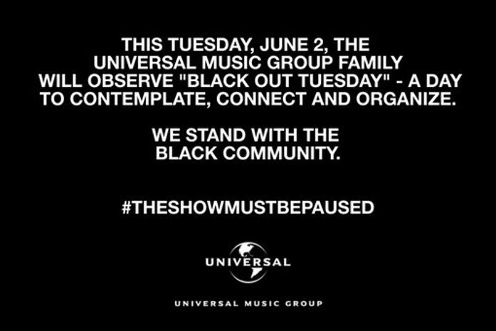 Mundo da música faz protesto contra o racismo estrutural, nesta terça (2)