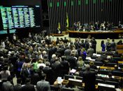 Deputados votando reforma política (?)