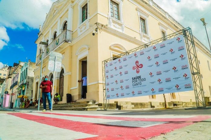 Penedo tem Dia D de vacinação contra Covid no centro da cidade