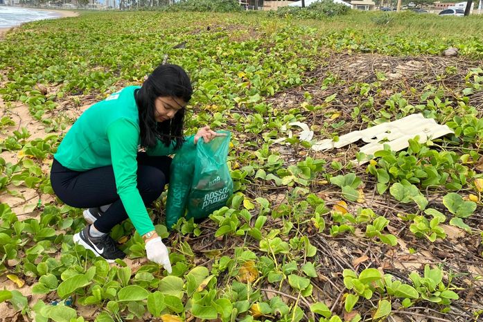 IMA promove ação educativa em alusão ao Dia Mundial de Limpeza das Praias e Rios