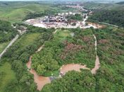 MPF faz vistoria em usina no Litoral Norte e aponta problemas na qualidade da água do Rio Santo Antônio