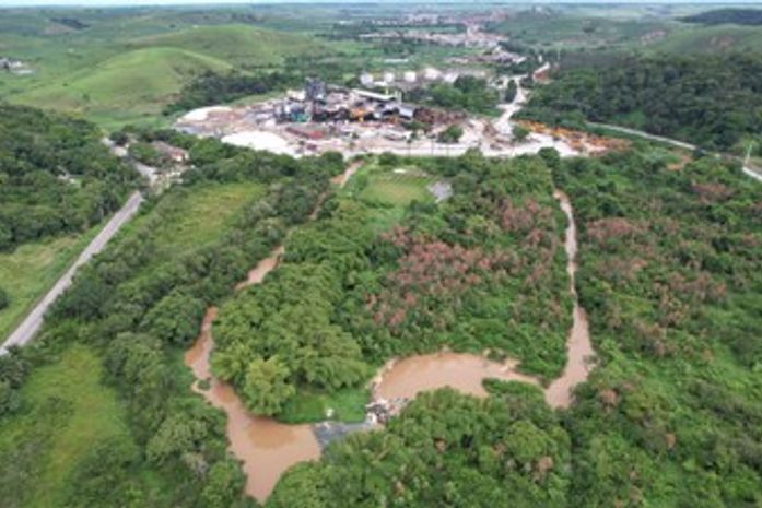 MPF faz vistoria em usina no Litoral Norte e aponta problemas na qualidade da água do Rio Santo Antônio