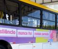 Campanha de combate à importunação sexual é lançada no transporte público de Maceió

