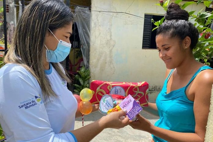 Assistência Social de Santana do Mundaú promove ação para beneficiários do programa Criança Feliz