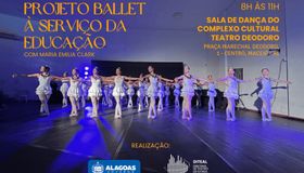 Projeto de balé gratuito abre 15 vagas para estudantes da rede pública em Maceió