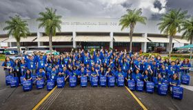 Alunos do Daqui Pro Mundo embarcam para intercâmbio após cerimônia de despedida nesta quinta-feira (4)