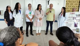 Sala de Espera do HEA leva informação sobre doação de sangue durante Campanha Junho Vermelho