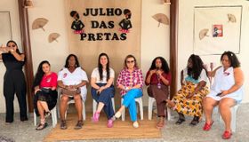 Teca Nelma participa de roda de conversa sobre direitos e desafios das mulheres negras em Alagoas