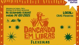Projeto gratuito une Libras, forró, samba e frevo em Flexeiras
