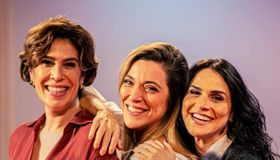 Júlia Rabello, Maria Clara Gueiros e Priscila Castello Branco apresentam comédia em Maceió